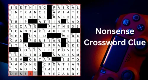 Nonsense Crossword Clue