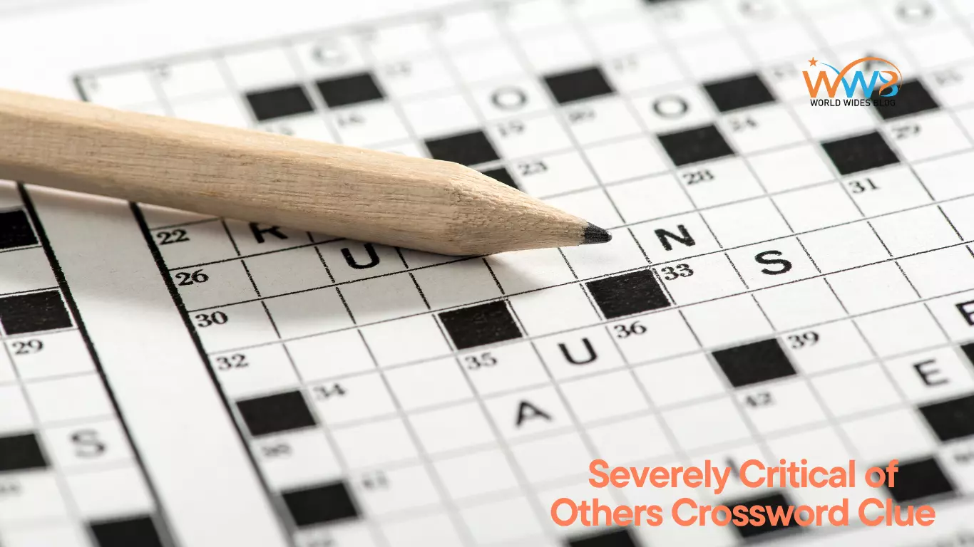 Severely Critical of Others Crossword Clue